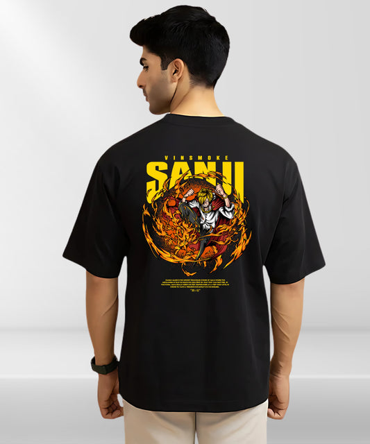 Solowear One Piece Vinsmoke Sanji Unisex Oversized T-shirt