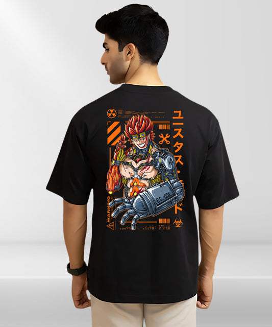 Trending Anime Casual Wear Overesized T-shirt for Men