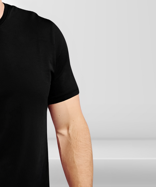 Solowear Solid Men Round Neck T-Shirt