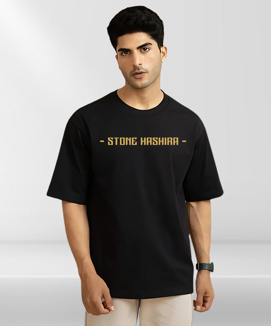 Solowear Stone Hashira casual wear Oversized T-Shirt for Men