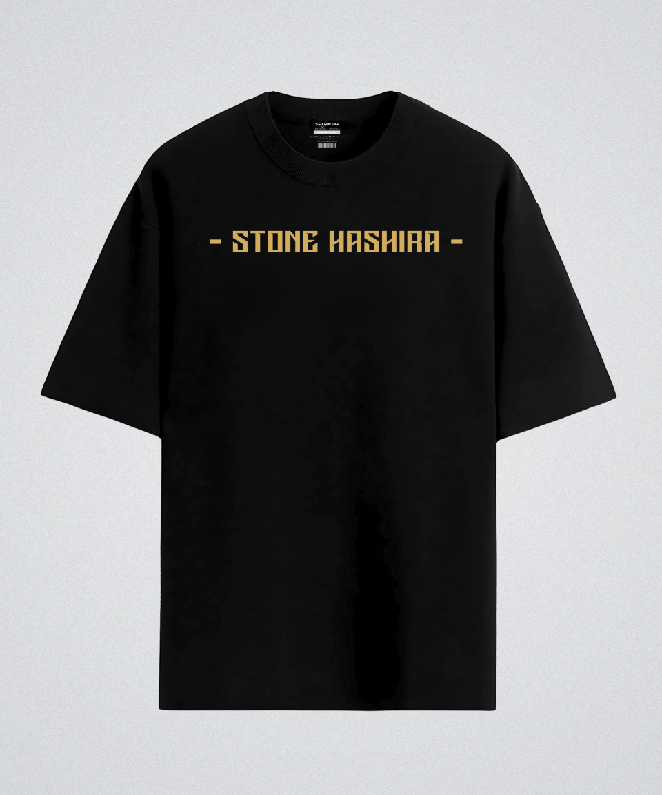 Solowear Stone Hashira casual wear Oversized T-Shirt for Men
