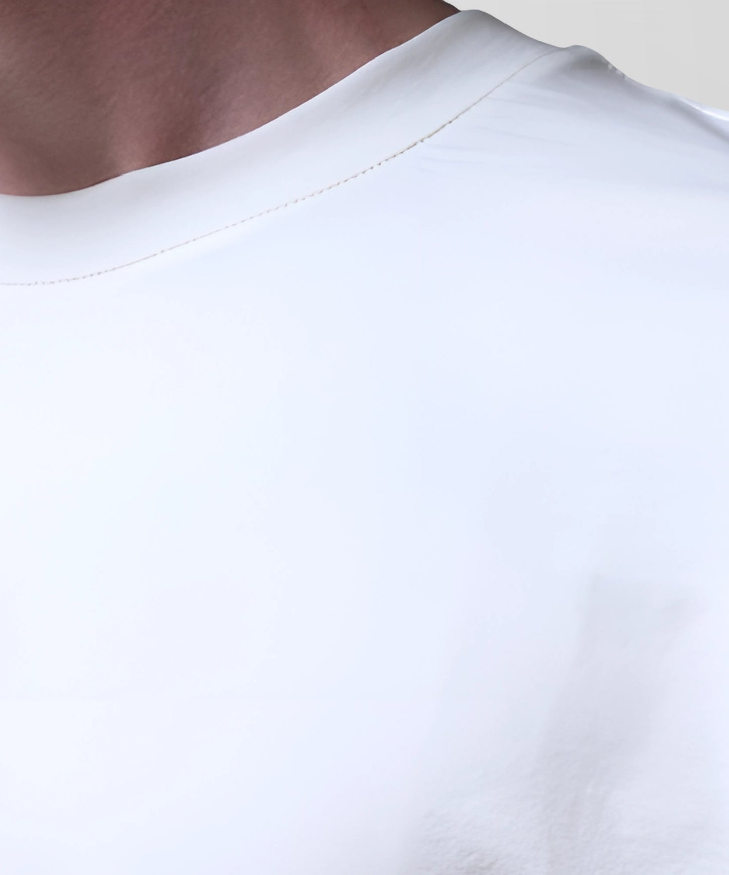 Solowear Plain White Unisex Oversized T-shirt