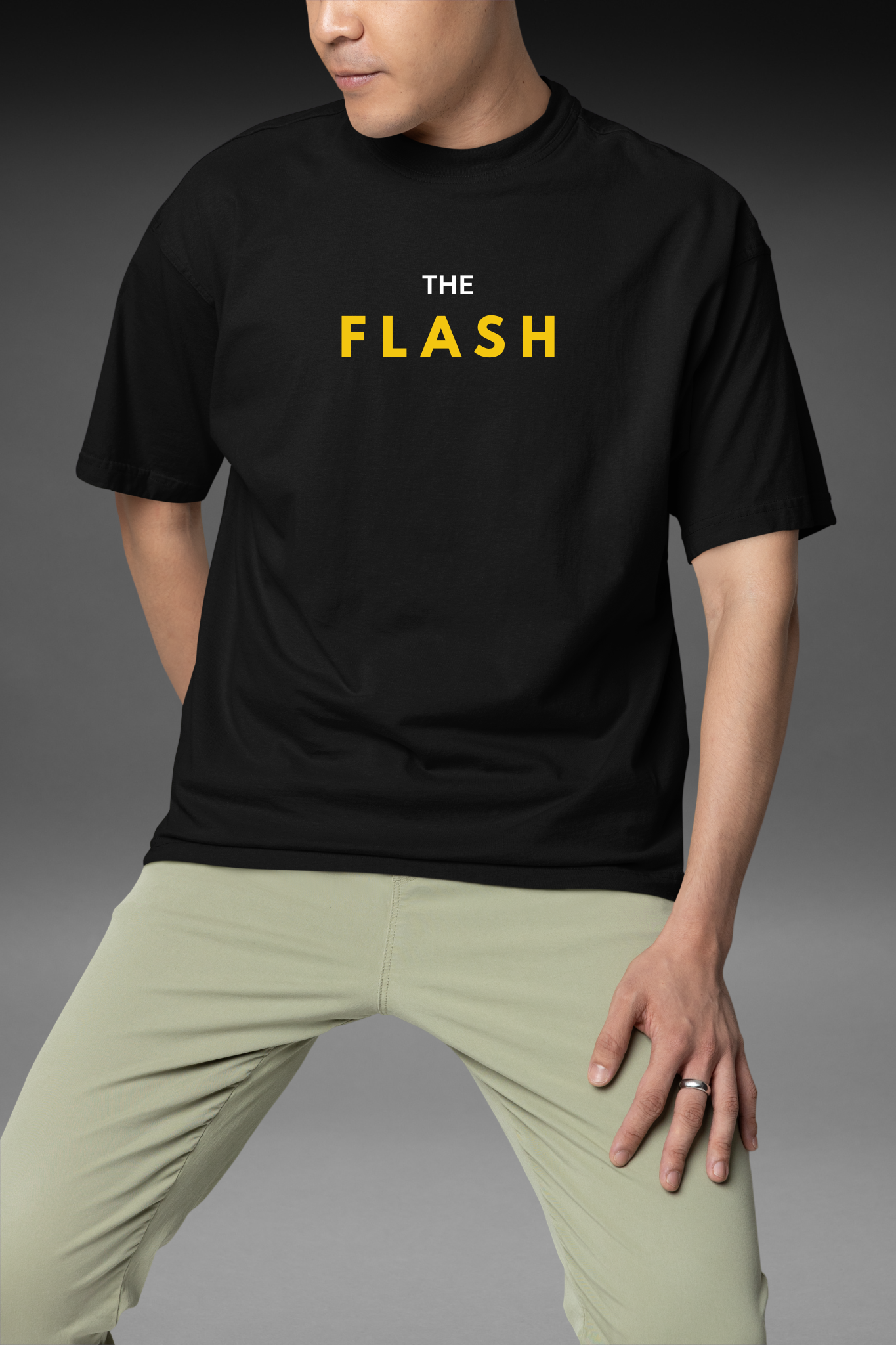 Solowear Men's Premium Flash Fastest Man Alive T-Shirt