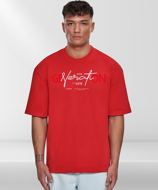 Solowear New Genration Pop Art Oversized Men T-shirt