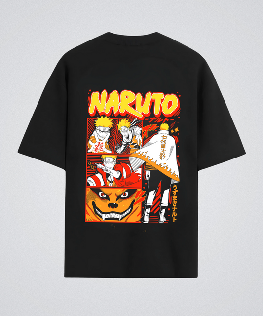 Naruto Anime Classy Oversized T-shirt
