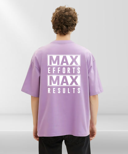 Max Efforts Oversize Casual Wear T-Shirt