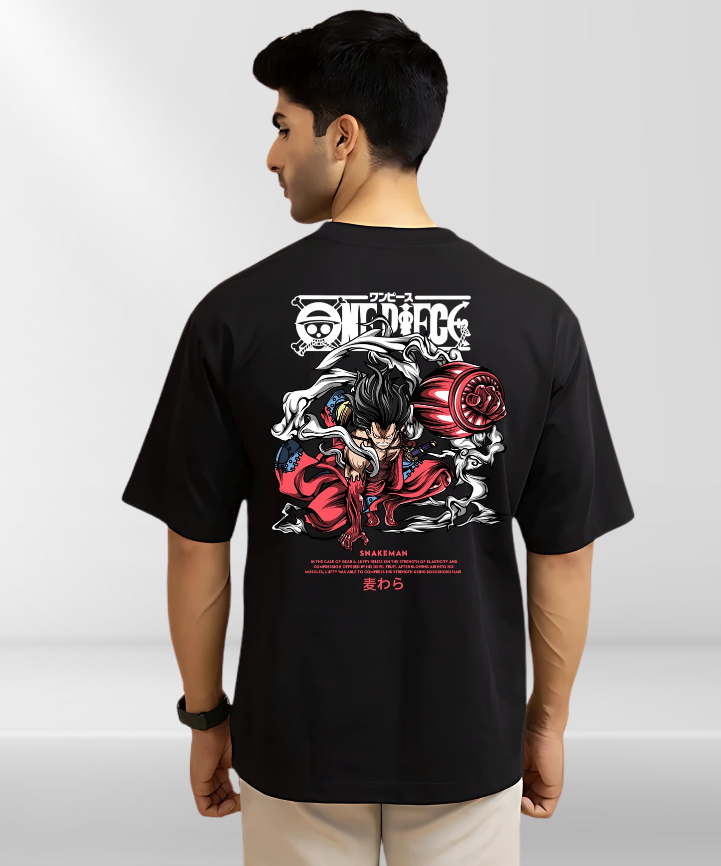 Solowear Luffy One Piece Oversized T-shirts