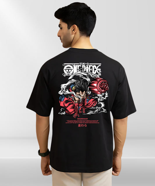 Solowear Luffy One Piece Oversized T-shirts