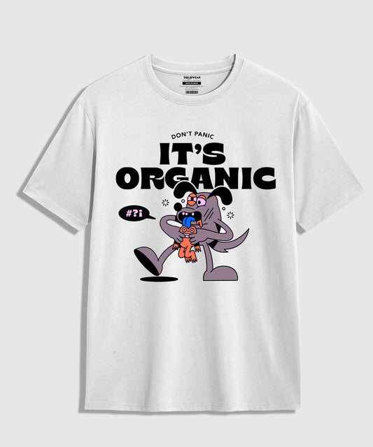 It's Organic Graphic Print Oversize T-shirt