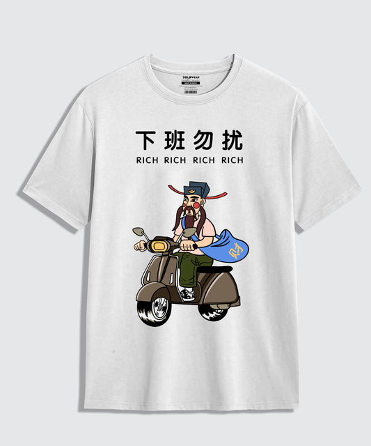 Rich Rich Oversize Casual Wear T-Shirt