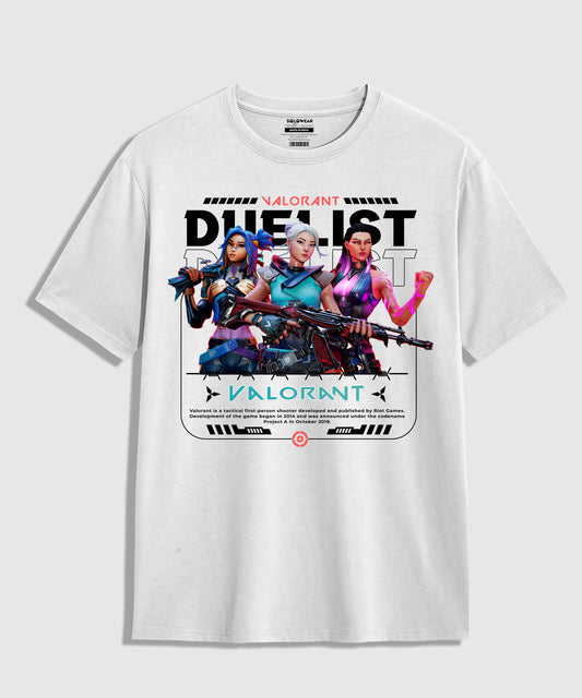 Duelist Oversize Casual Wear T-Shirt for Women