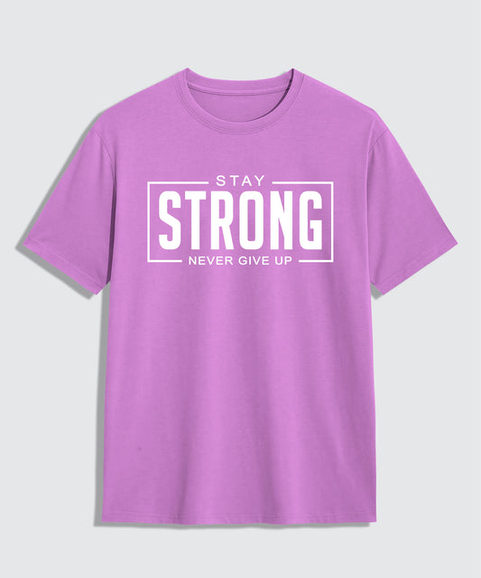Stay Strong Oversize Casual Wear T-Shirt