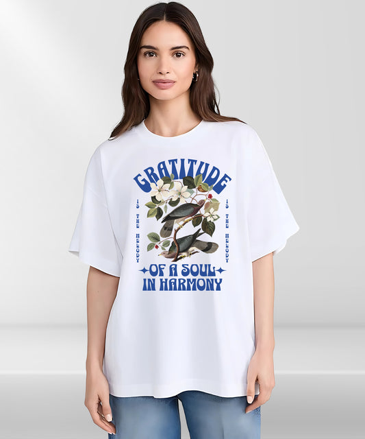 Dream Vibes Garden Oversize Tee for women
