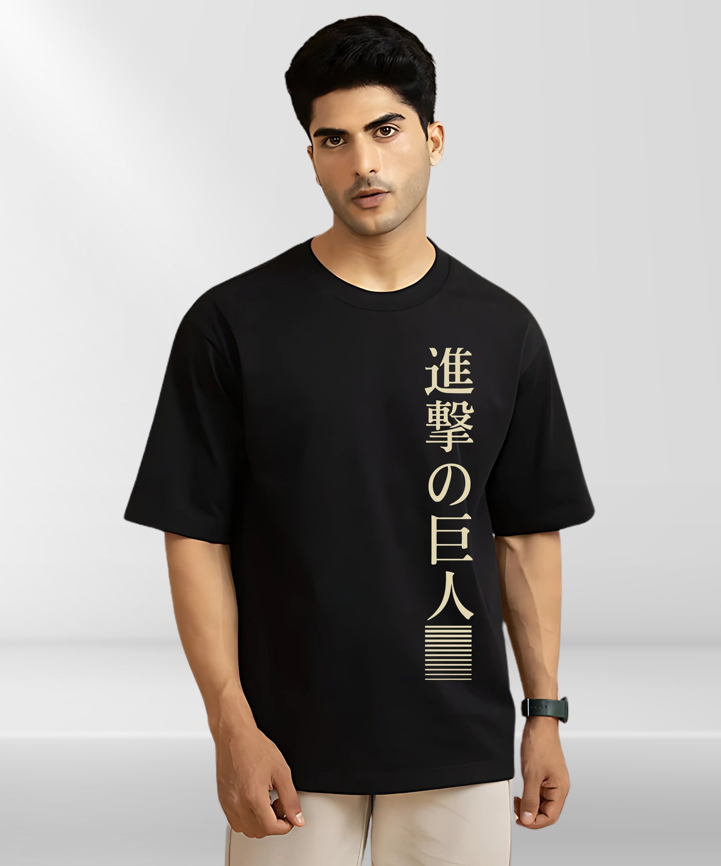 Solowear Eren Yeager Anime Oversized Casual Wear T-shirt