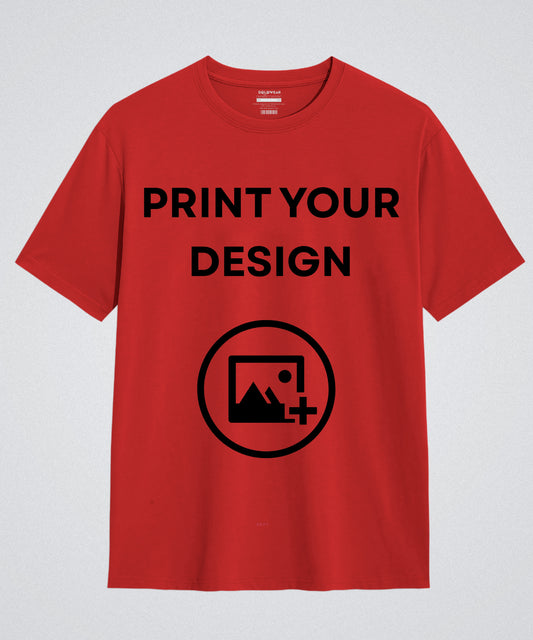 Solowear Customized Oversized Red T-shirt