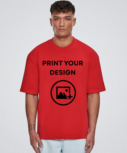Solowear Customized Oversized Red T-shirt