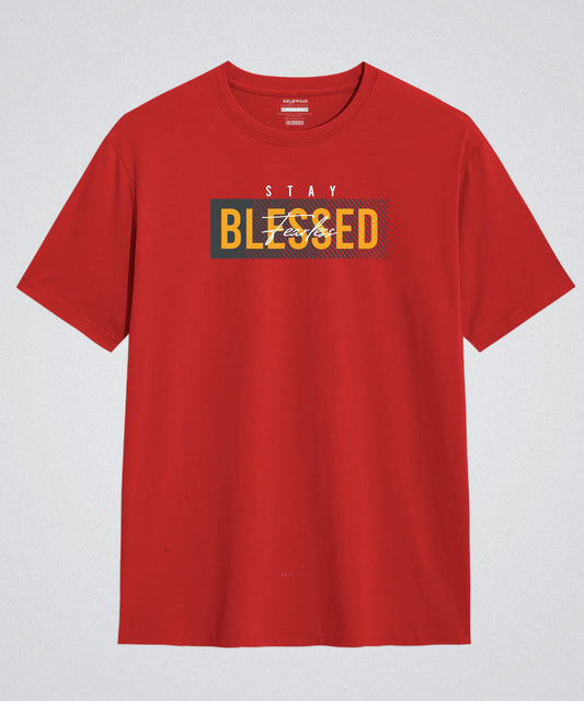 Solowear Stay Blessed Oversize Casual Wear T-Shirt