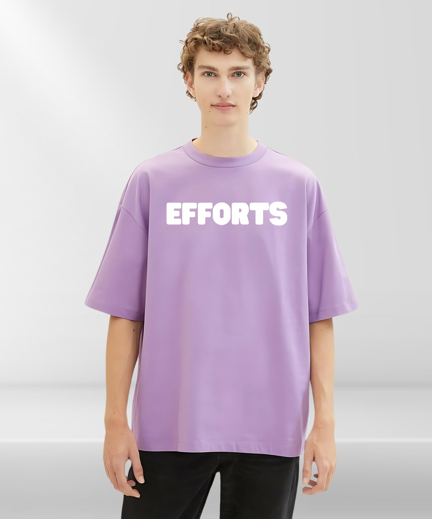 Max Efforts Oversize Casual Wear T-Shirt